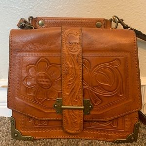 Patricia Nash Leather Crossbody Purse
